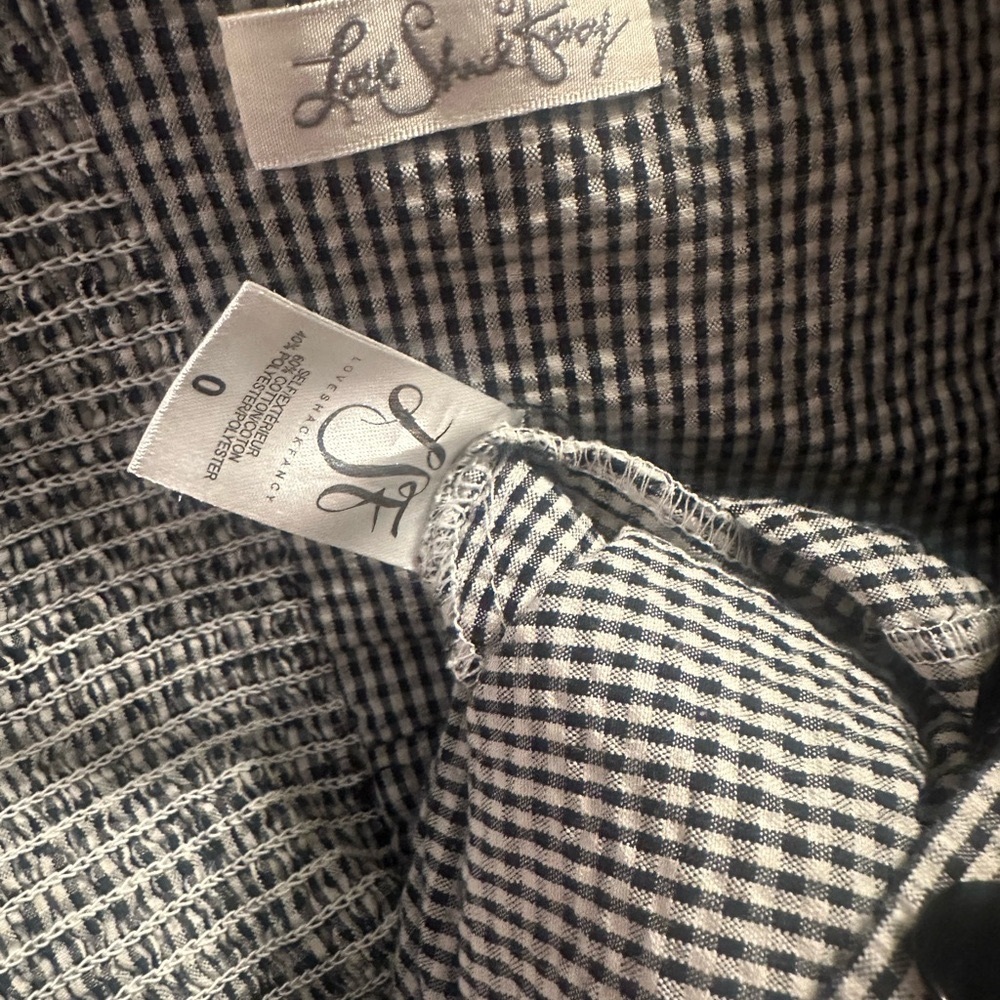 Loveshackfancy Gingham Romper - image 6